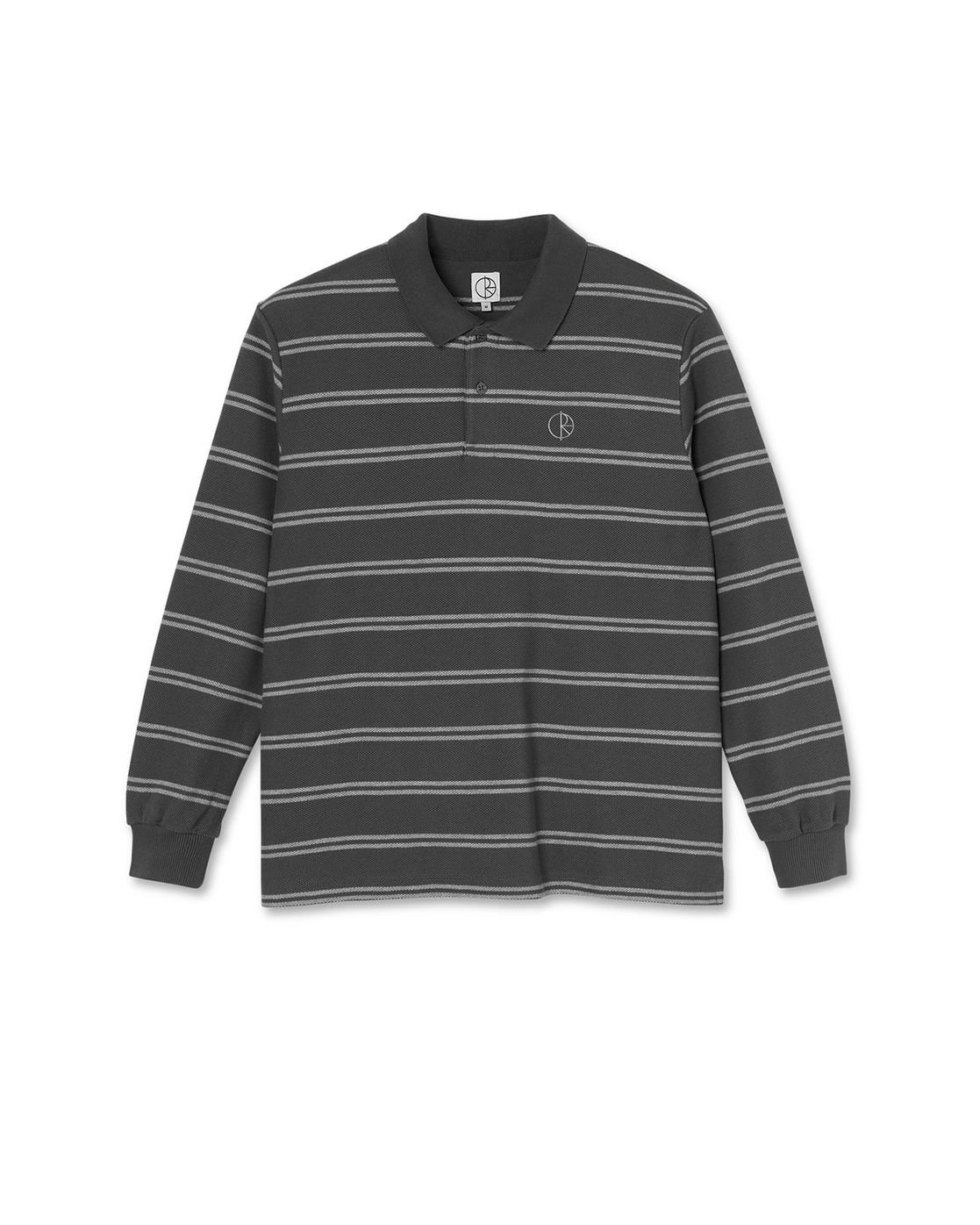 Stripe Polo Longsleeve Shirt